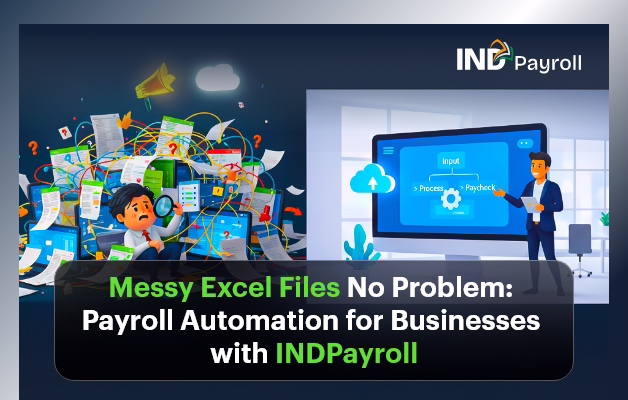 Messy Excel Files No Problem: Payroll Automation for Businesses with INDPayroll