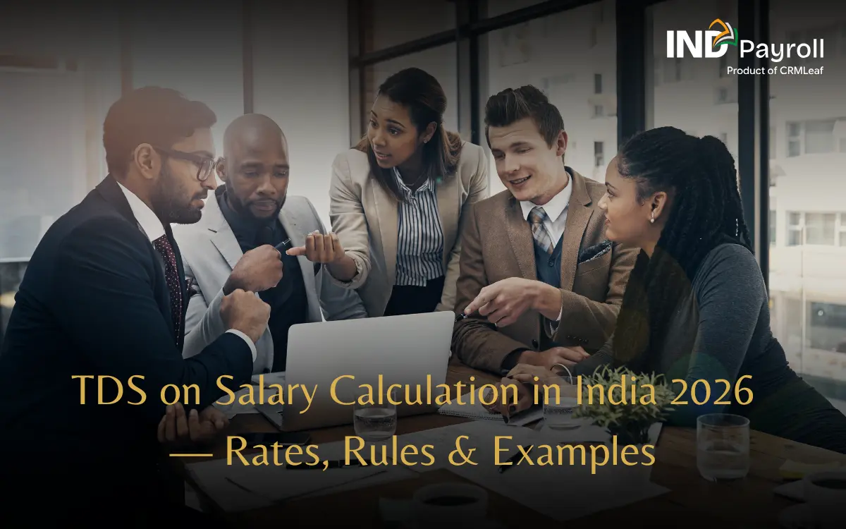TDS on Salary Calculation in India 2026 — Rates, Rules & Examples